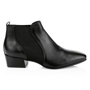 aquatalia falco suede chelsea bootie